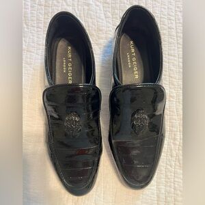 Kurt Geiger Glossy Black Women’s Loafers